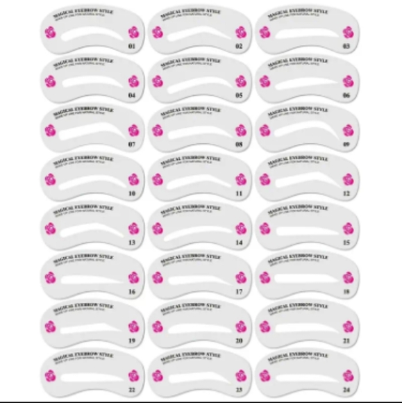 Eyebrow Stencils - Picture 6 of 7